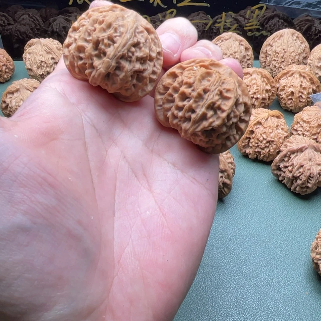 核桃把件勿*40全品肉球苹果