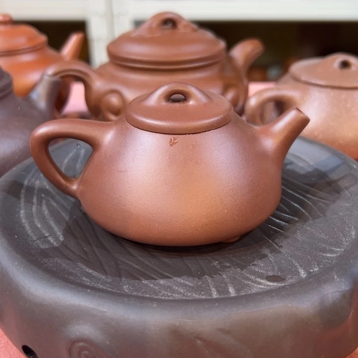 茶壶紫砂紫泥子冶120cc