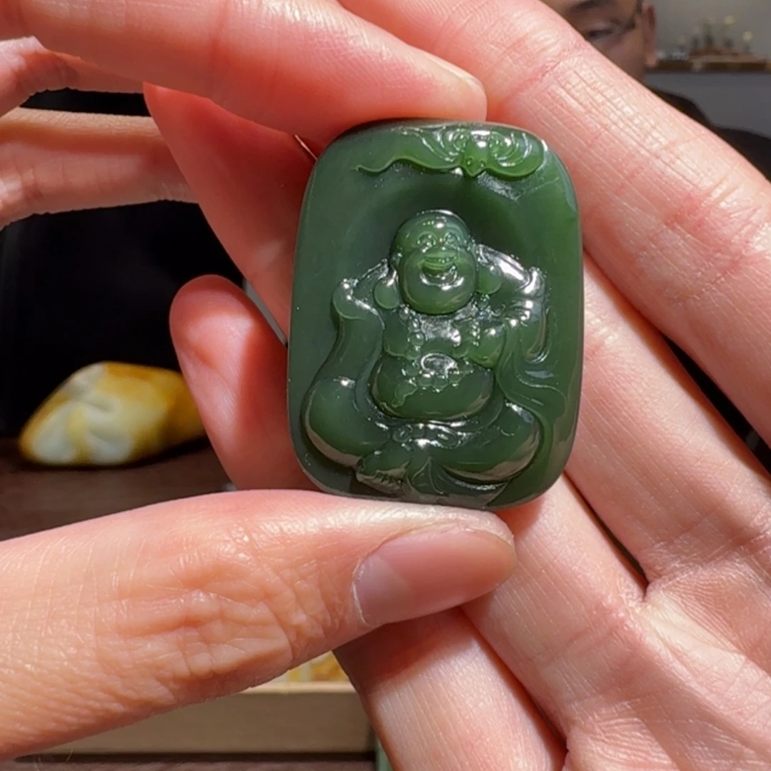 和田玉未镶嵌颈饰1229刘洋代购不退