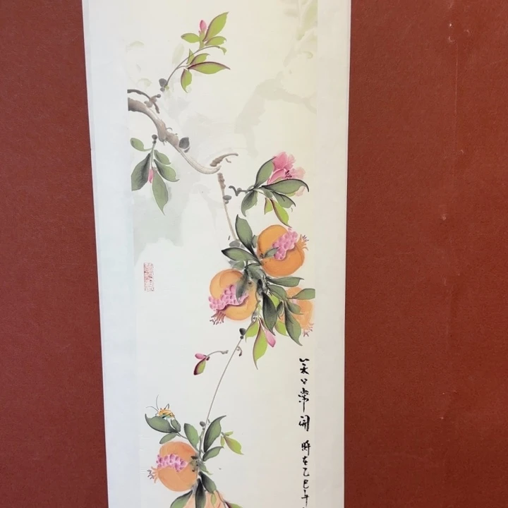 国画听兰老师花鸟