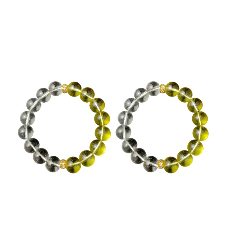 半山半水水晶手串 A28-461