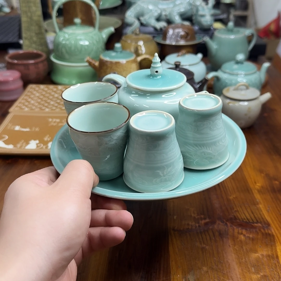 小仲龙泉青瓷微瑕3152