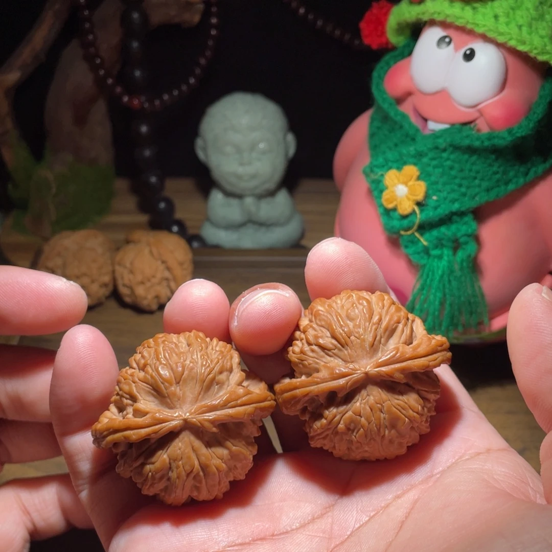 核桃手串/手链44球白