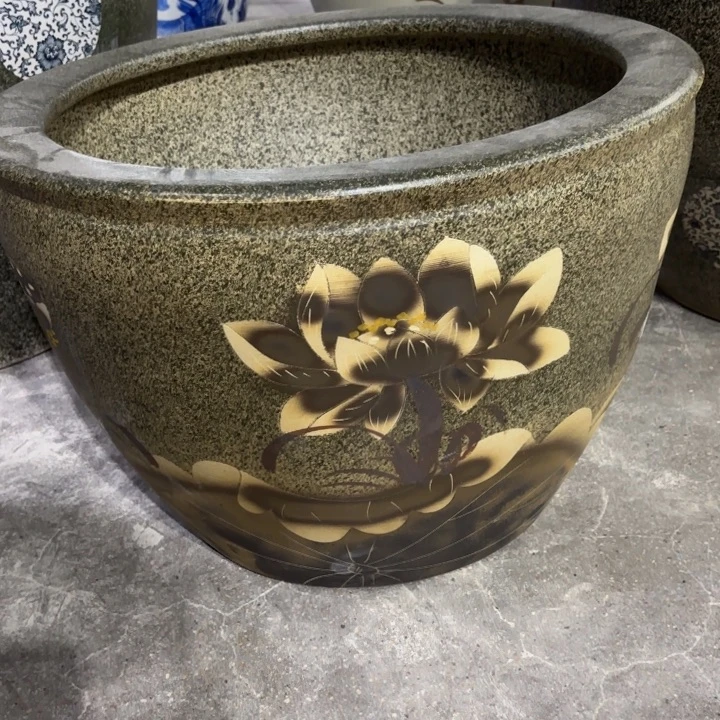 陶瓷鱼缸微瑕尺寸63-43