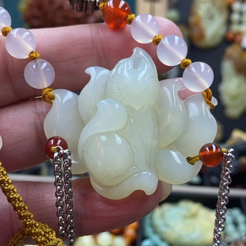 【闪购商品】蛇纹石玉吊坠未镶嵌