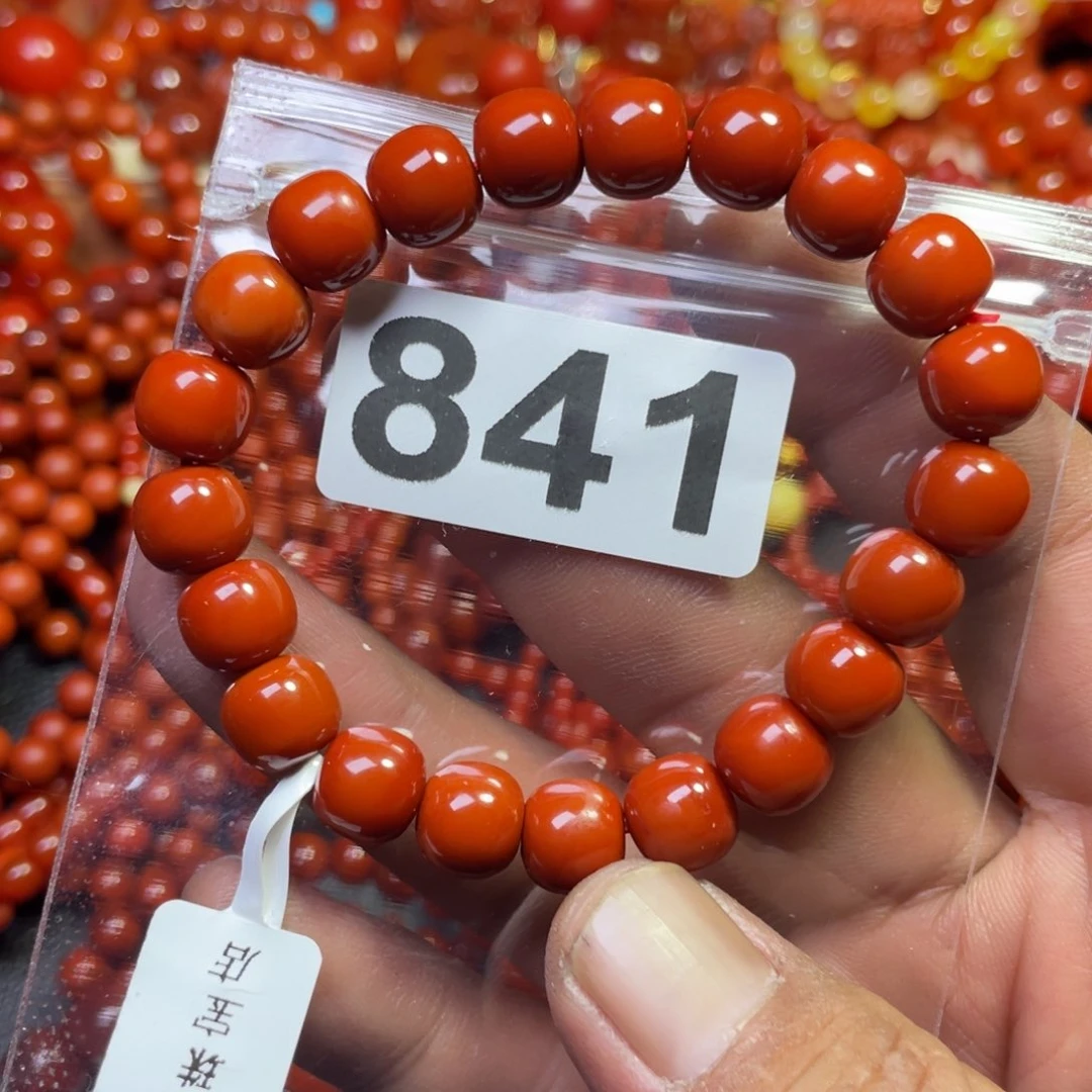 南红玛瑙颈饰合金B****9