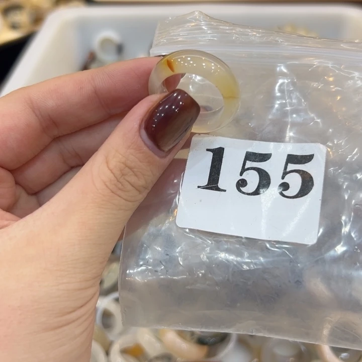 玛瑙/玉髓合金戒指155港20