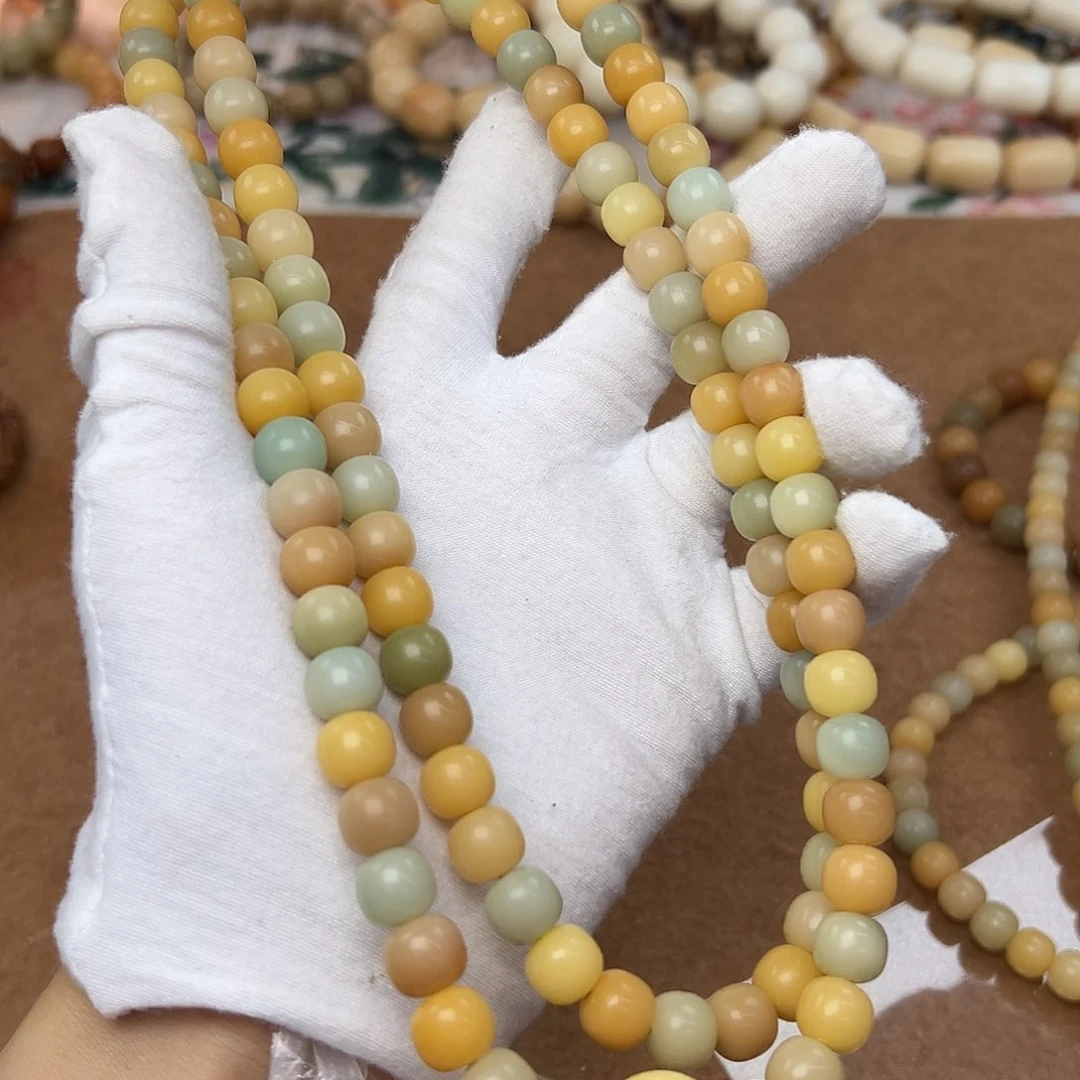 菩提根/象牙果吊坠10干磨印尼稀有色586