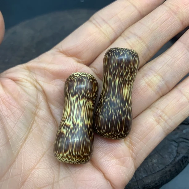 网秋粒手搓 水滴轮金丝竹握丸S/D牌通用常规款 一对 网秋粒diy