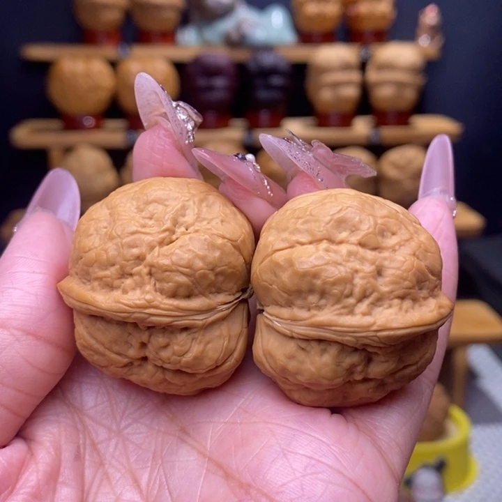 文玩核桃把件小玉蟾15号38尺