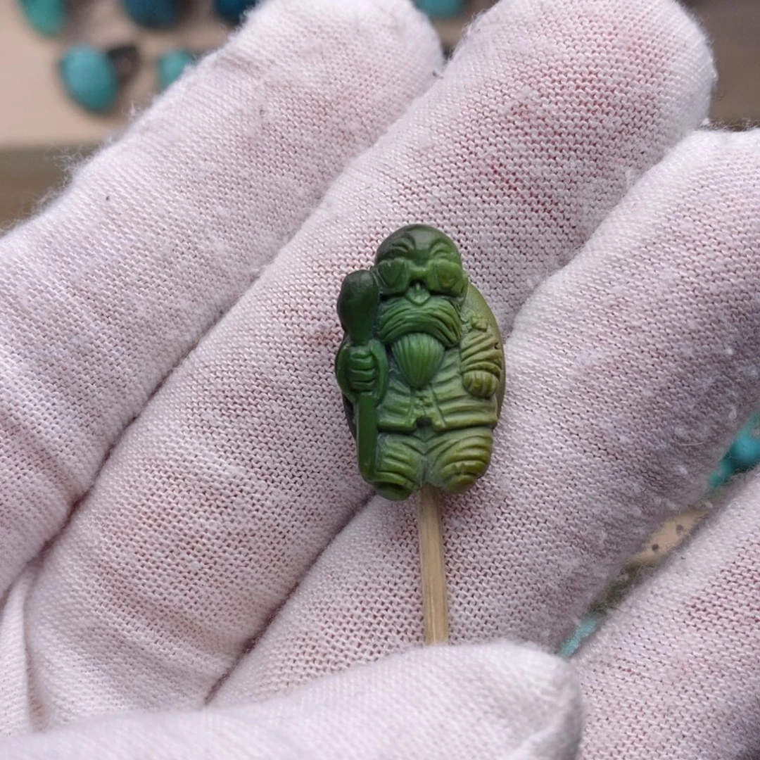 绿松石挂件未镶嵌