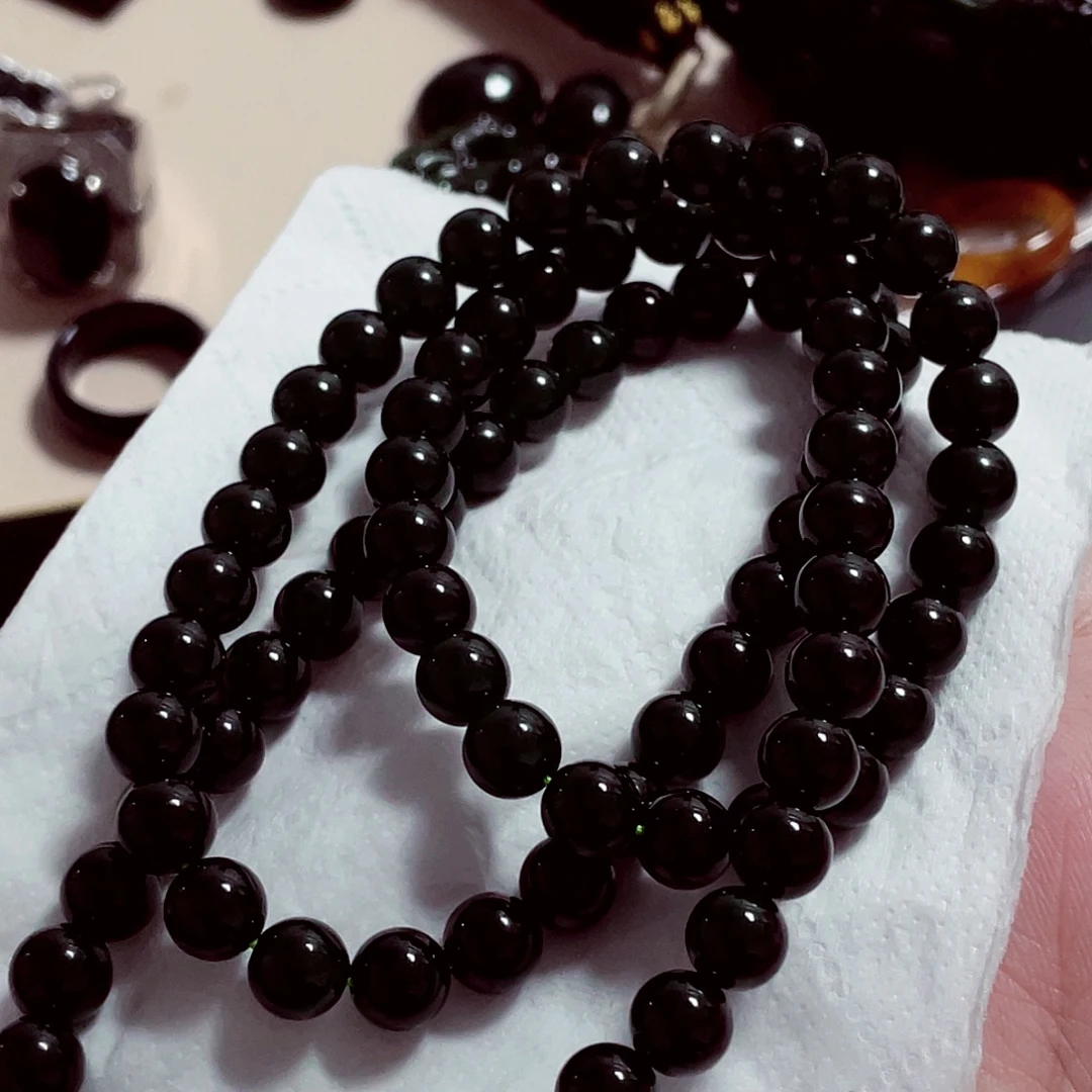 翡翠未镶嵌颈饰先鉴后发一物一证8