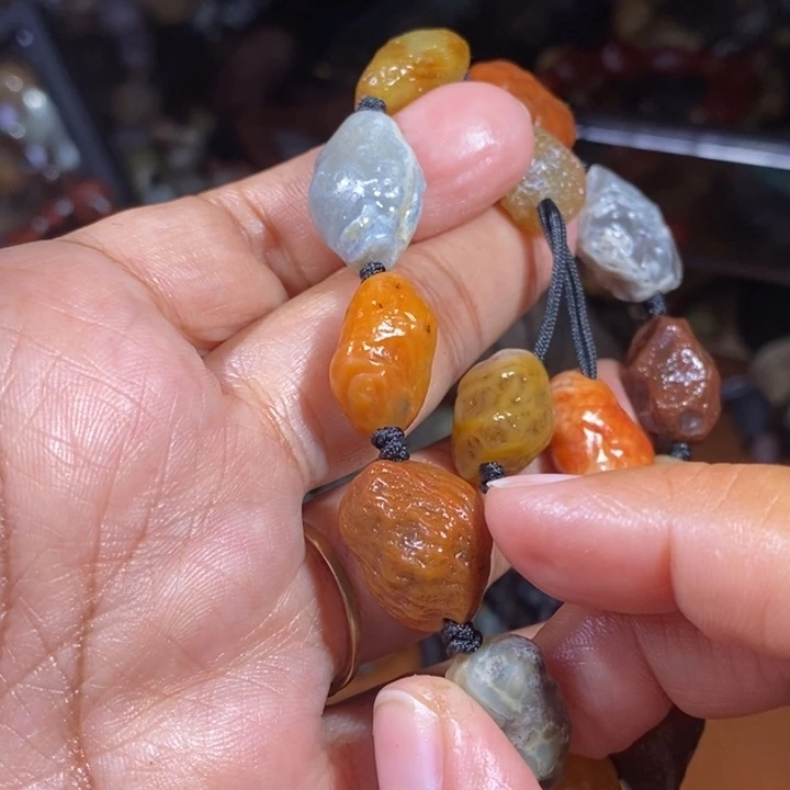 玛瑙/玉髓珠宝半成品未镶嵌