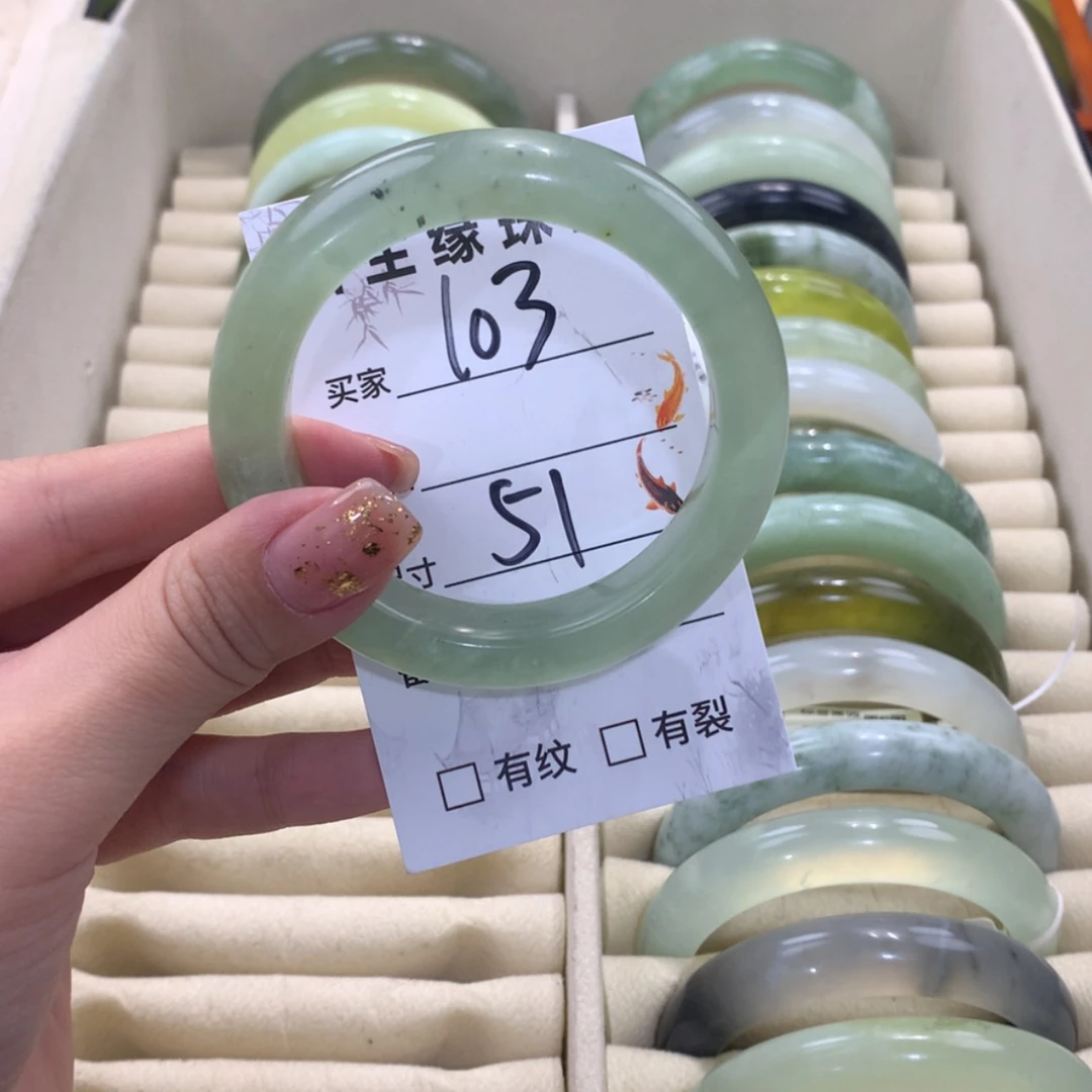 【闪购商品】蛇纹石玉合金手镯