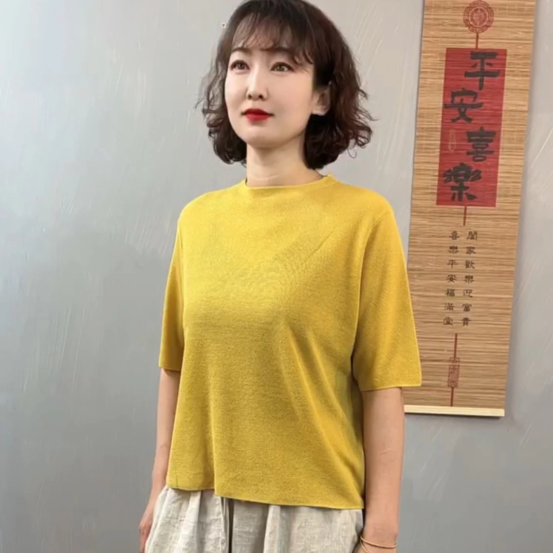 夏季新款圆领简约百搭透气短袖防晒衣