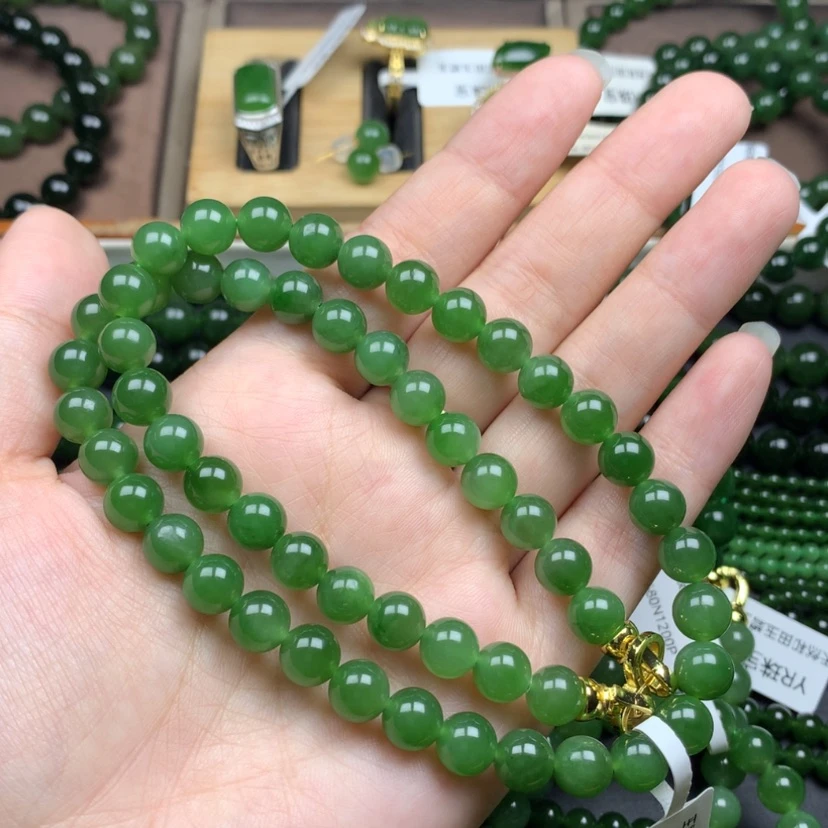 【闪购商品】颈饰未镶嵌和田玉（碧玉）一**忧