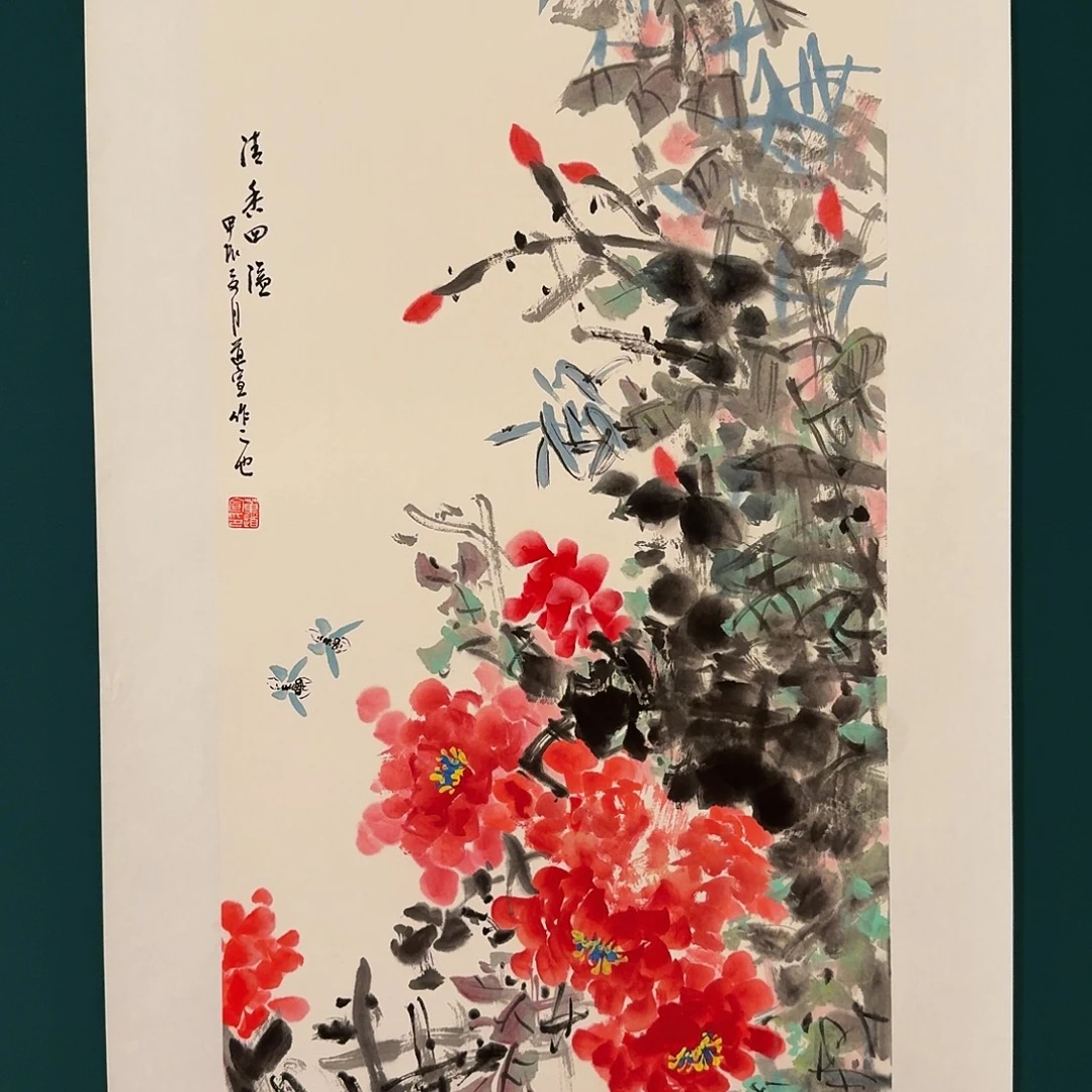 国画董老师的作品