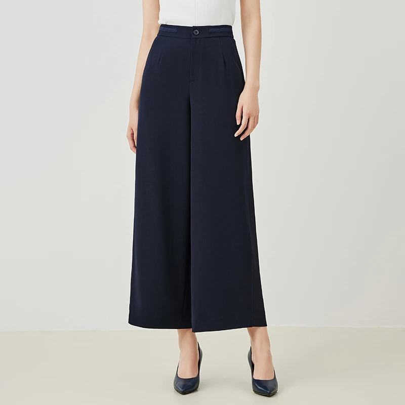 YZS赢智尚2023年春夏干练时尚中腰宽松阔腿裤ZV01685