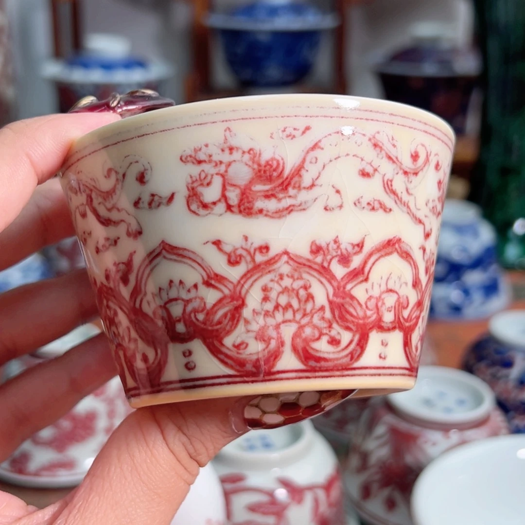 杯子景德镇毛仔柴窑主人杯