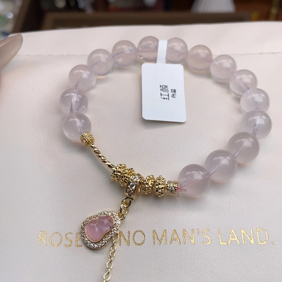 水晶手链未镶嵌吃**人水晶手链