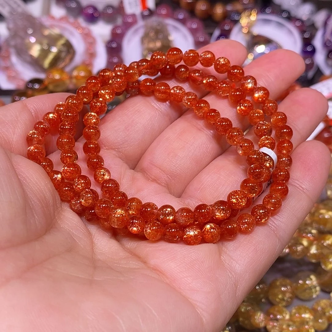 未镶嵌手链日光石金太阳5