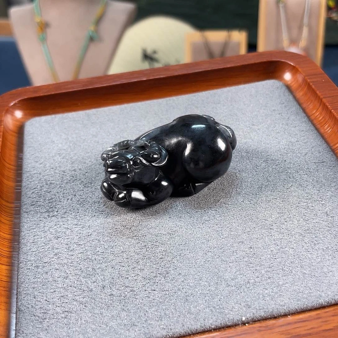 和田玉未镶嵌吊坠(不含链)