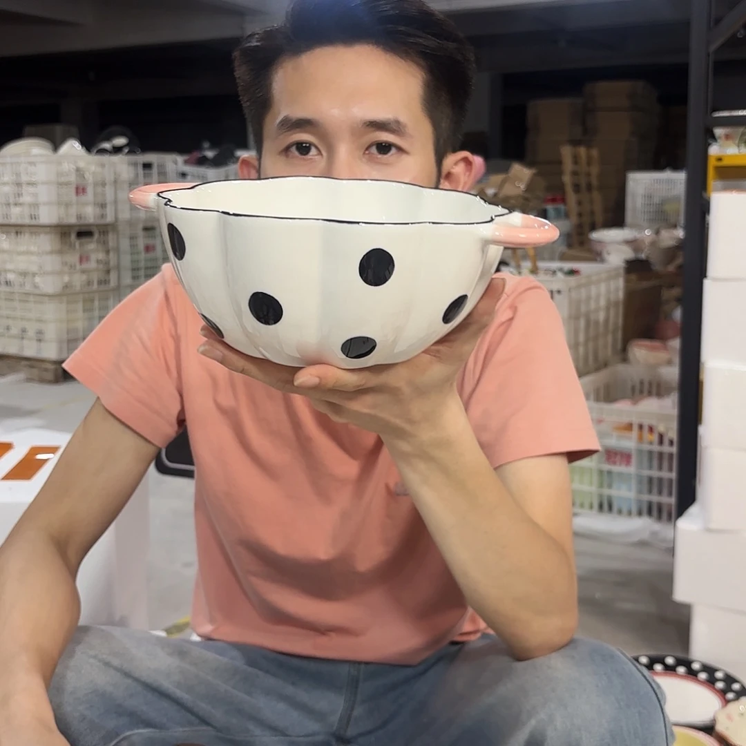 瓷微瑕陶瓷餐具釉下彩