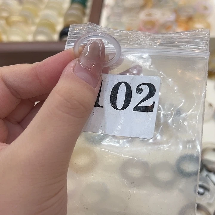 合金戒指玛瑙/玉髓102港11