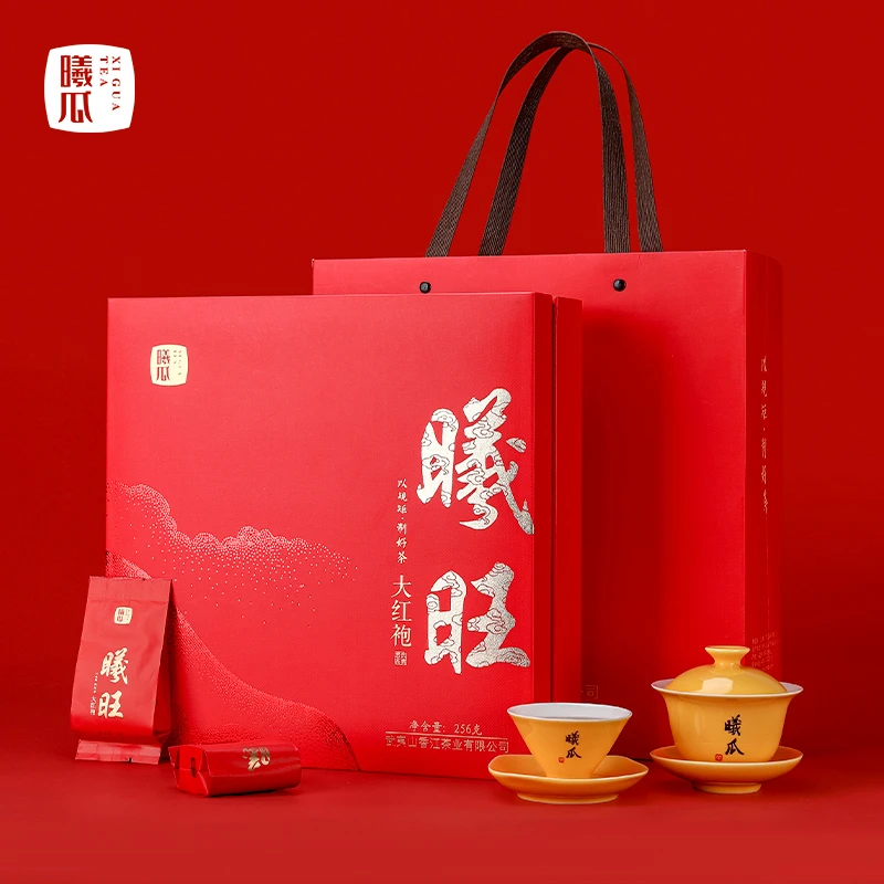 XIGUA/曦瓜大红袍茶叶曦旺大红袍岩茶口粮茶礼茶叶礼盒装