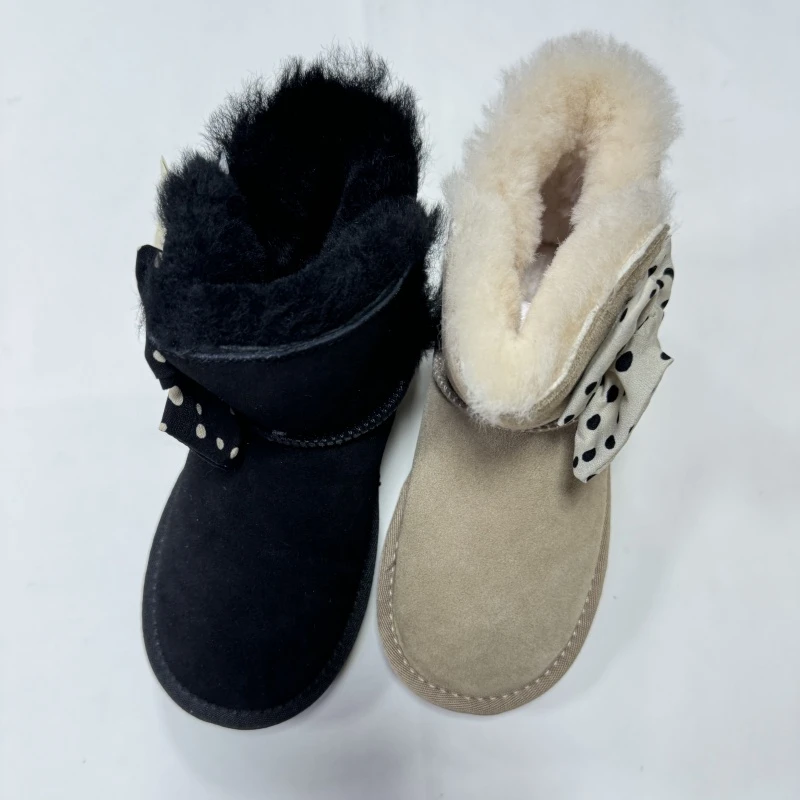 J&M/快乐玛丽短筒一脚蹬冬季时尚雪地靴舒适百搭童鞋棉鞋96369D