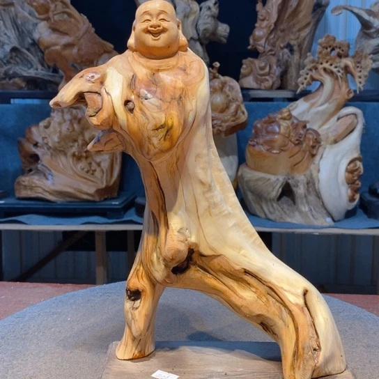 柏木（崖柏）根雕摆件