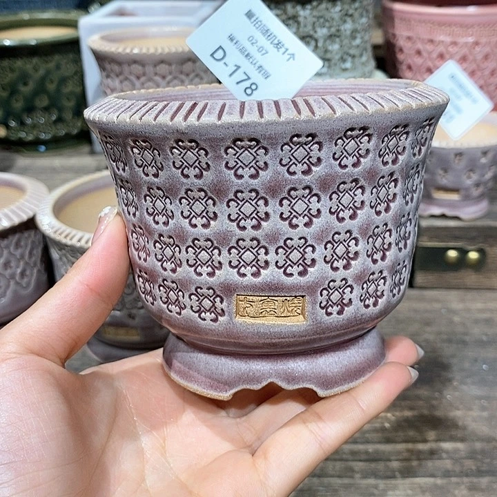 七里烧花盆2-7-178口径8