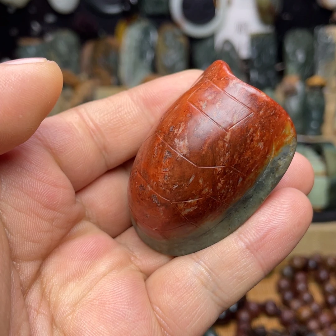 岫岩河磨玉（透闪石质玉）未镶嵌颈饰