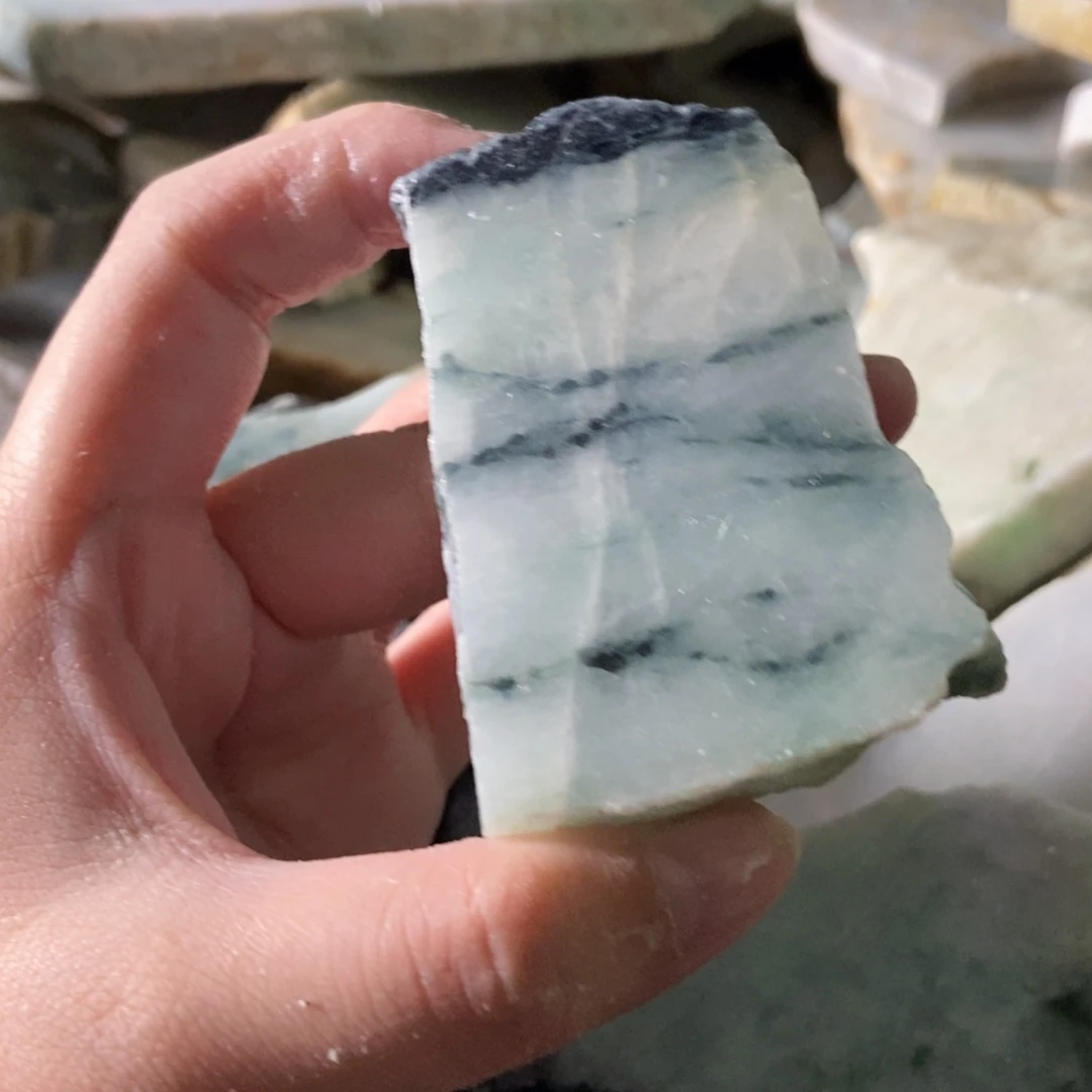 翡翠挂件未镶嵌天然翡翠