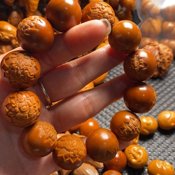 吊坠橄榄核伟*光珠财迷