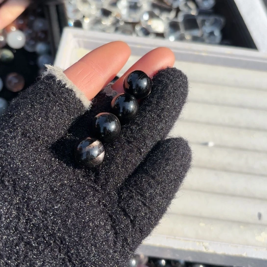 水晶颈饰未镶嵌顺**财顺手发财