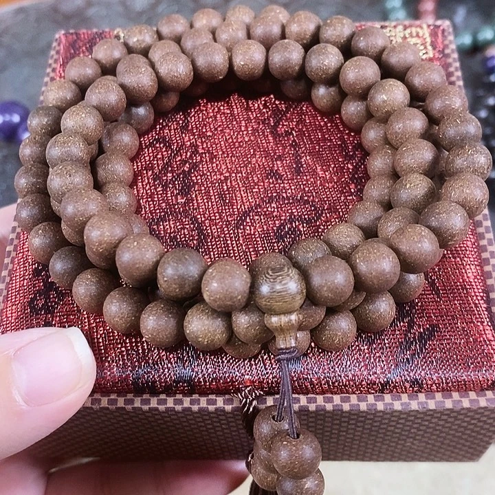 贡香天木0.8天然中药材合香脖挂108颗➕6颗