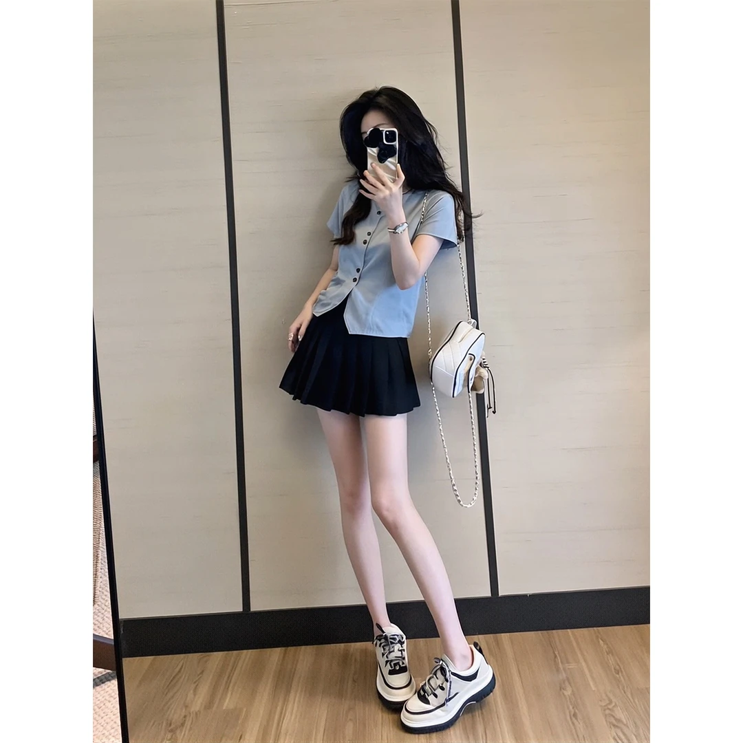 2025新款今年流行裙子夏装巨好看的夏天套装女得体大方穿搭一整套