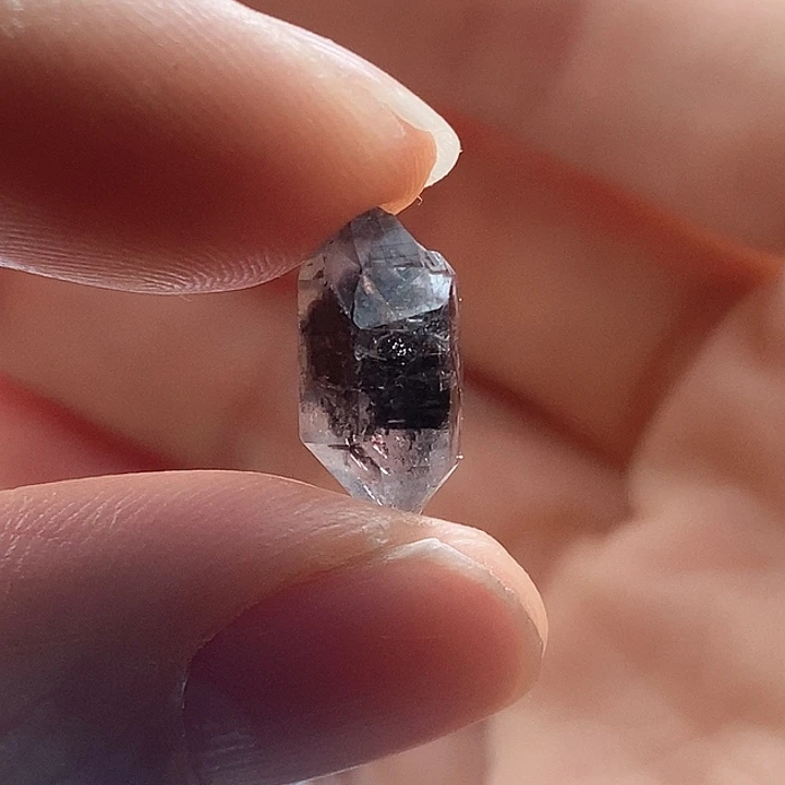 水晶颈饰未镶嵌糖心指纹