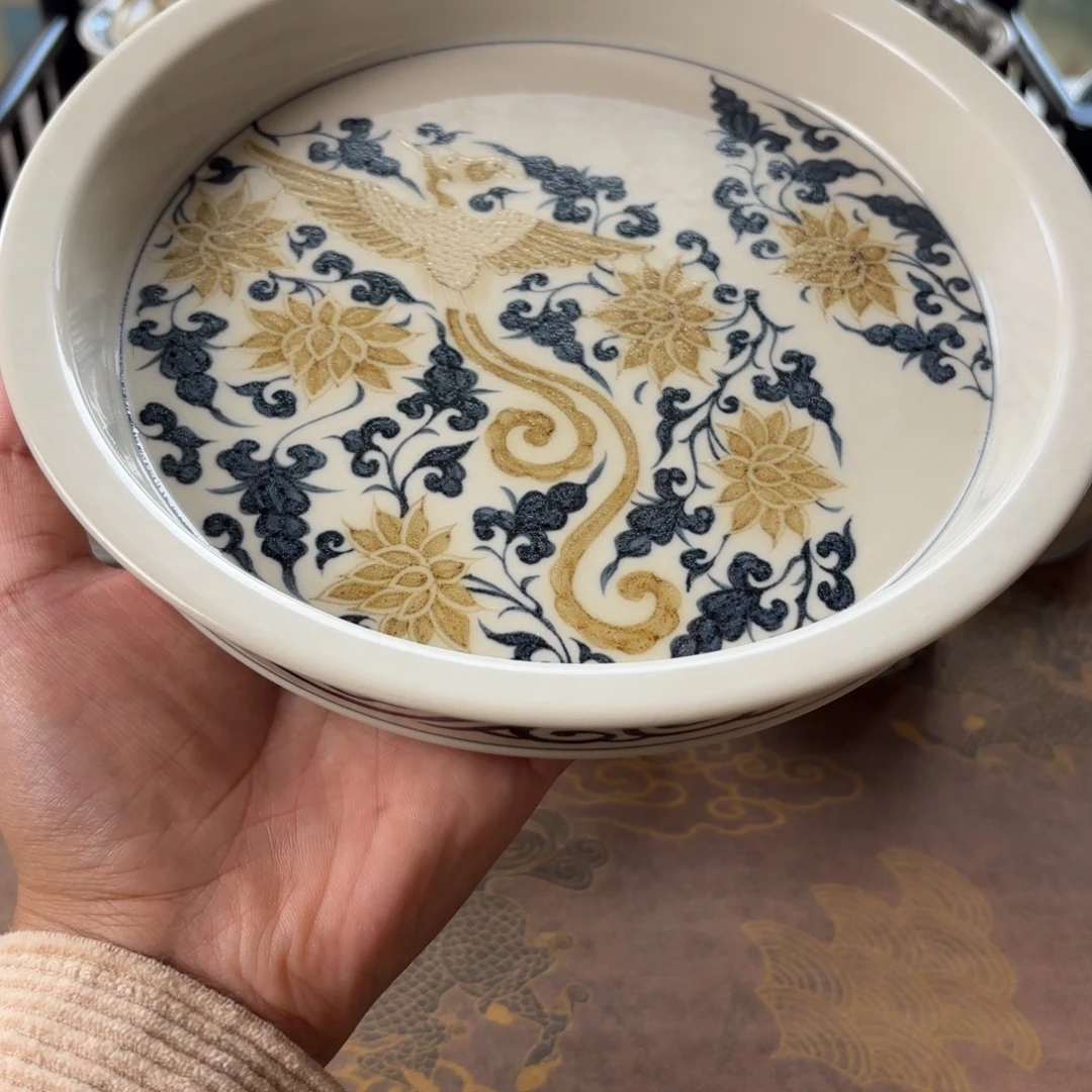 瓷片景德镇手绘茶器