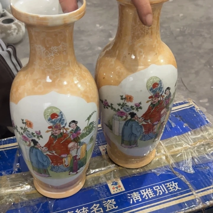 木***花瓷片景德镇陶瓷艺术