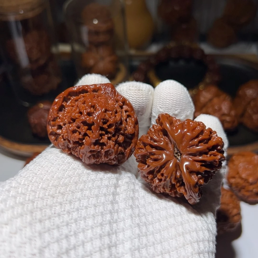 文玩核桃把件43满天星