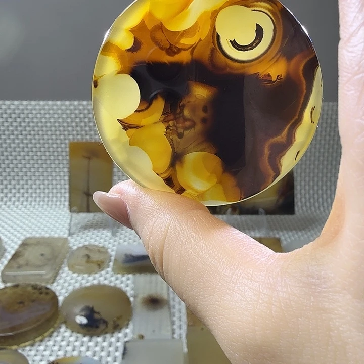 玛瑙/玉髓未镶嵌吊坠(不含链)78