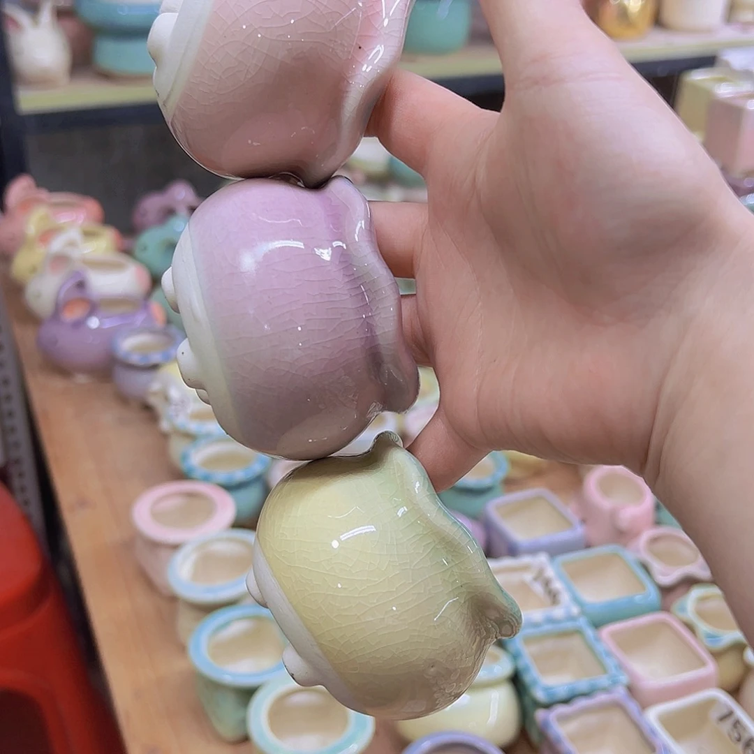 陶瓷花盆单场满12包邮