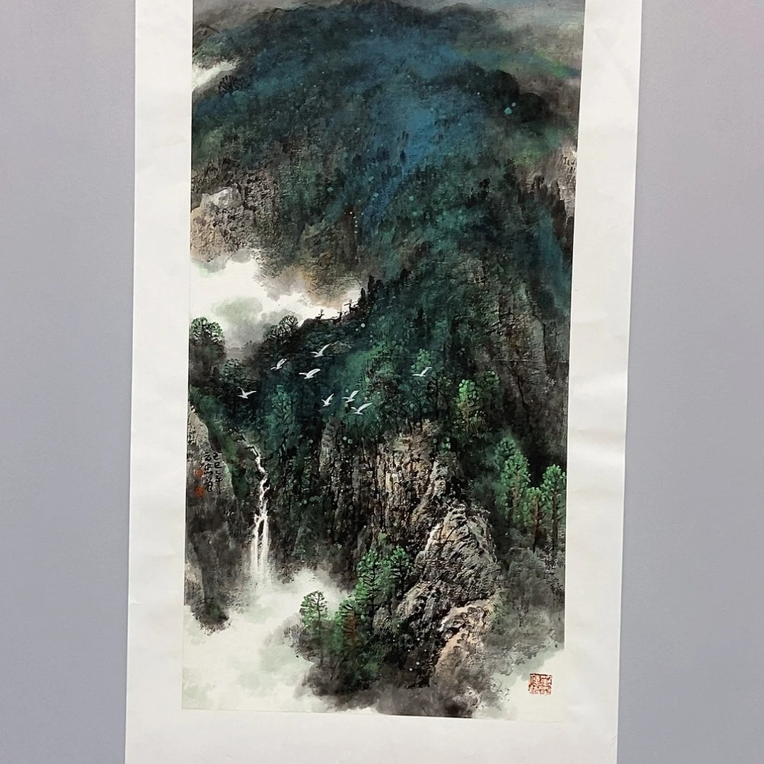 国画吕元忠三尺精品佳作