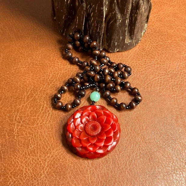 非金属木质吊坠 66-163 精品吊坠（有礼盒）