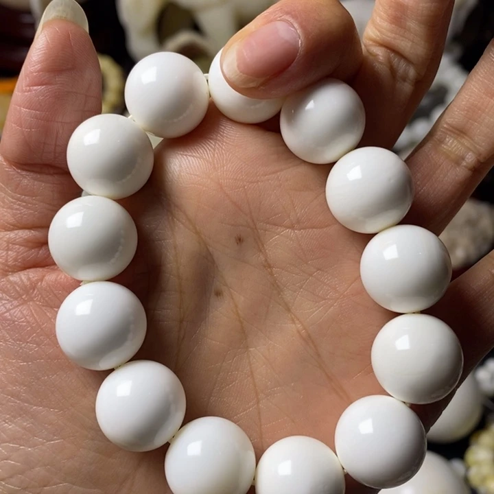 贝壳手串/手链直播间1.6白色单圈