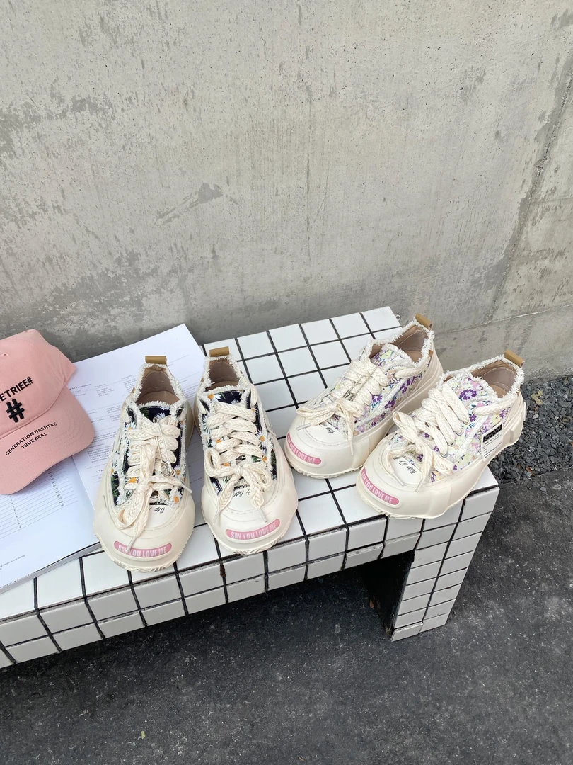 888-6 百搭帆布鞋女新款乞丐鞋ins潮休闲运动鞋女