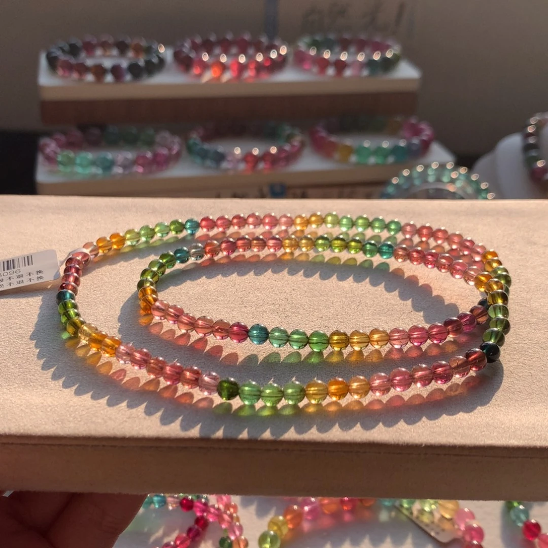 未镶嵌手链碧玺碧玺