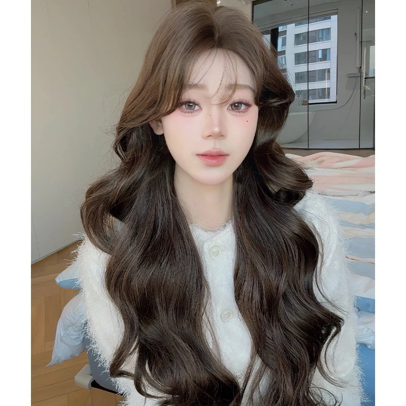 【冰美式】假发女减龄网红款气质修饰脸型韩系氛围感日常整顶假发套